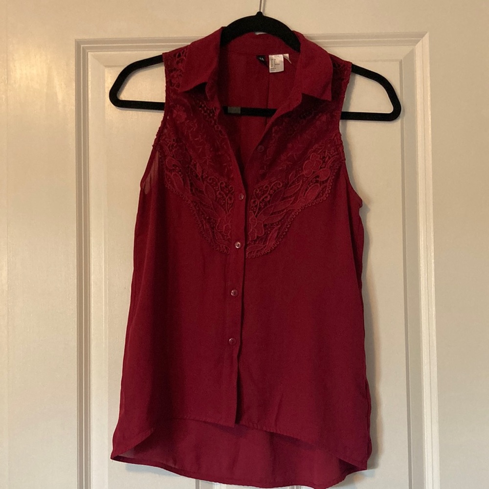 Red Summer Top
